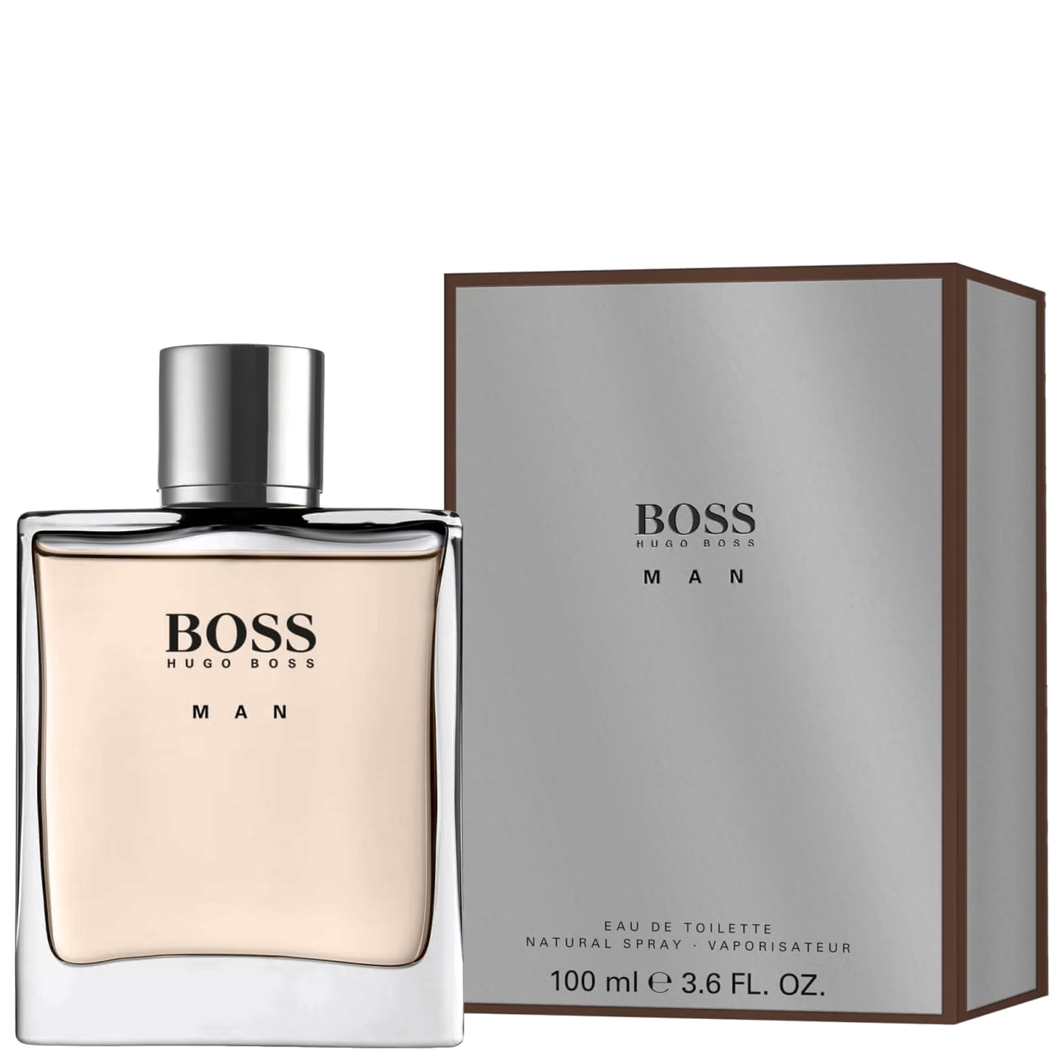 27cd3baf-f3cd-4503-824a-2af14422de67 Hugo Boss Man EDT—flask-inspired bottle with bold branding, embodying fresh, aromatic masculinity